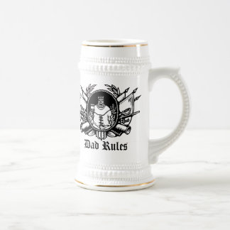 Dad Rules! Beer Stein