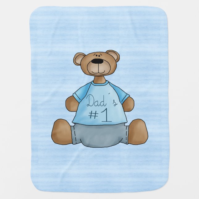 Dad´s #1 stroller blanket (Front)