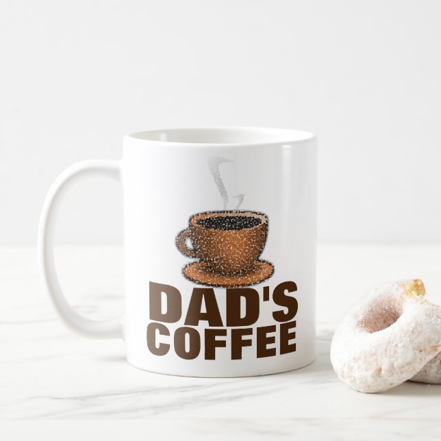 Dad’s Coffee Mug (With Donut)