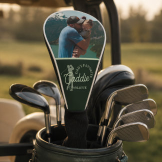 Dad’s Favorite Caddie Photo Golf Head Cover