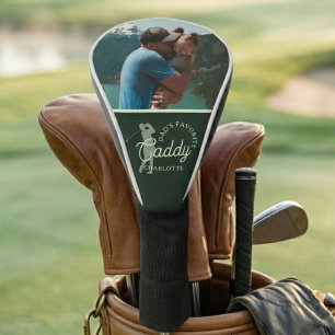 Dad’s Favorite Caddy Photo Golf Head Cover