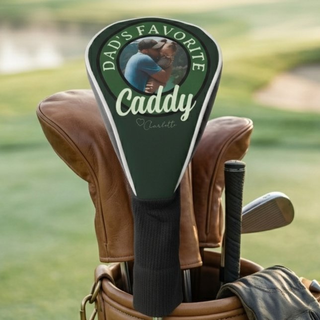 Dad’s Favorite Caddy Photo Golf Head Cover (Dad’s Favorite Caddy Photo Golf Head Cover
)