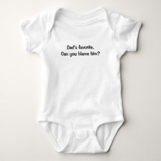 Dad’s Favorite - Funny Baby Bodysuit Gift