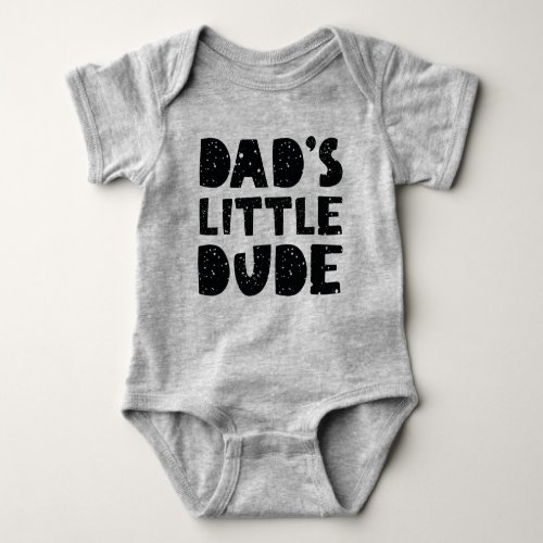 Dadâs Little Dude Baby Bodysuit