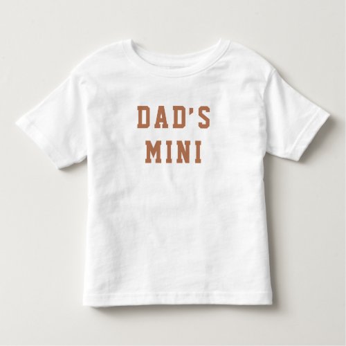 Dads Mini Baby T_Shirt