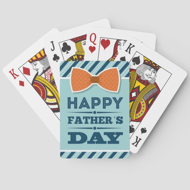 Dad’s Winning Hand: Father’s Day Playing Cards (Back)