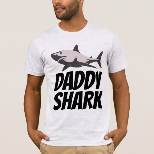 DAD SHARK T_Shirts
