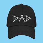Dad Simple Cool Modern Typography Custom Embroidered Baseball Cap<br><div class="desc">Dad Simple Cool Modern Typography Custom Embroidered Baseball Cap features the simple modern embroidered text "Dad". Perfect as a gift for dad for Father's Day,  Christmas,  birthday and more. Created by Evco Studio www.zazzle.com/store/evcostudio</div>