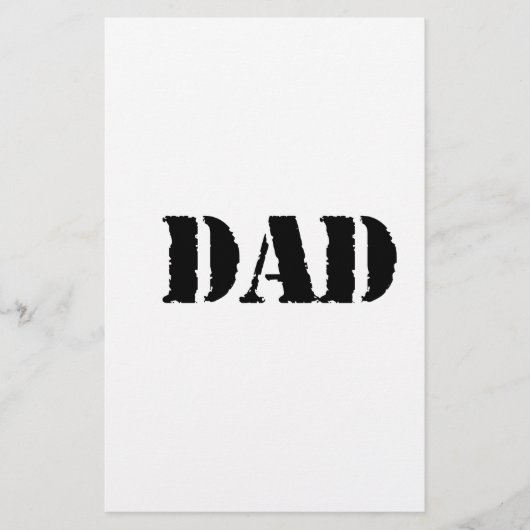 DAD Simple father's day gift (Front)