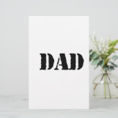 DAD Simple father's day gift (Standing Front)