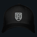 Dad Simple Modern Typography Custom Embroidered Baseball Cap<br><div class="desc">Dad Simple Modern Typography Custom Embroidered Baseball Cap features the simple modern embroidered text "Dad". Perfect as a gift for dad for Father's Day,  Christmas,  birthday and more. Created by Evco Studio www.zazzle.com/store/evcostudio</div>