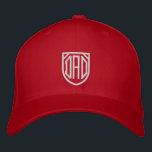 Dad Simple Modern Typography Custom Embroidered Baseball Cap<br><div class="desc">Dad Simple Modern Typography Custom Embroidered Baseball Cap features the simple modern embroidered text "Dad". Perfect as a gift for dad for Father's Day,  Christmas,  birthday and more. Created by Evco Studio www.zazzle.com/store/evcostudio</div>