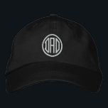Dad Simple Modern Typography Custom Embroidered Baseball Cap<br><div class="desc">Dad Simple Modern Typography Custom Embroidered Baseball Cap features the simple modern embroidered text "Dad". Perfect as a gift for dad for Father's Day,  Christmas,  birthday and more. Created by Evco Studio www.zazzle.com/store/evcostudio</div>