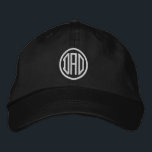 Dad Simple Modern Typography Custom Embroidered Baseball Cap<br><div class="desc">Dad Simple Modern Typography Custom Embroidered Baseball Cap features the simple modern embroidered text "Dad". Perfect as a gift for dad for Father's Day,  Christmas,  birthday and more. Created by Evco Studio www.zazzle.com/store/evcostudio</div>
