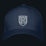 Dad Simple Modern Typography Custom Embroidered Baseball Cap<br><div class="desc">Dad Simple Modern Typography Custom Embroidered Baseball Cap features the simple modern embroidered text "Dad". Perfect as a gift for dad for Father's Day,  Christmas,  birthday and more. Created by Evco Studio www.zazzle.com/store/evcostudio</div>