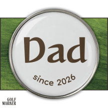 Dad since Year Easy Brown Happy