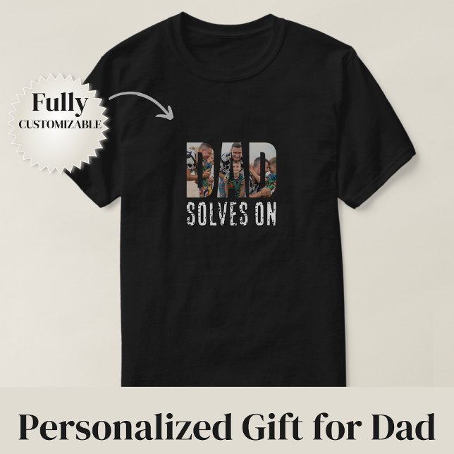 Dad Solves On T-Shirt (Dad Solves On T-Shirt)