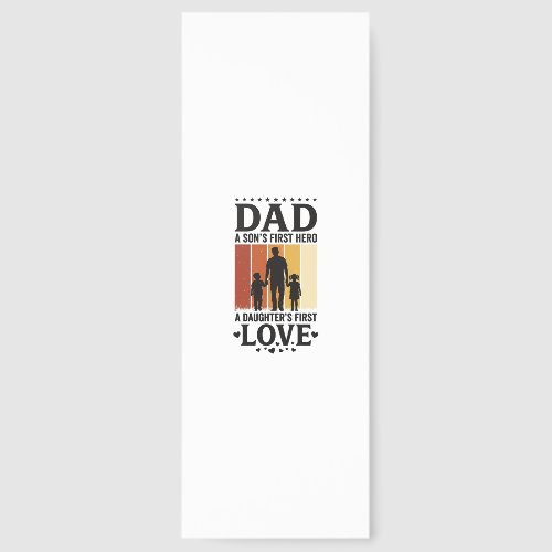 Dad Son First Hero Daughter First Love Vintage Shi Bookmarks