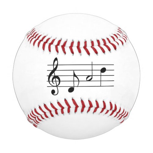 Dad spelled in Music Notes Baseball