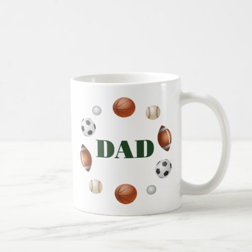 Dad Sports Mug 