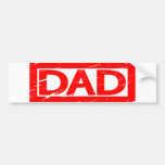 Dad Stamp Bumper Sticker