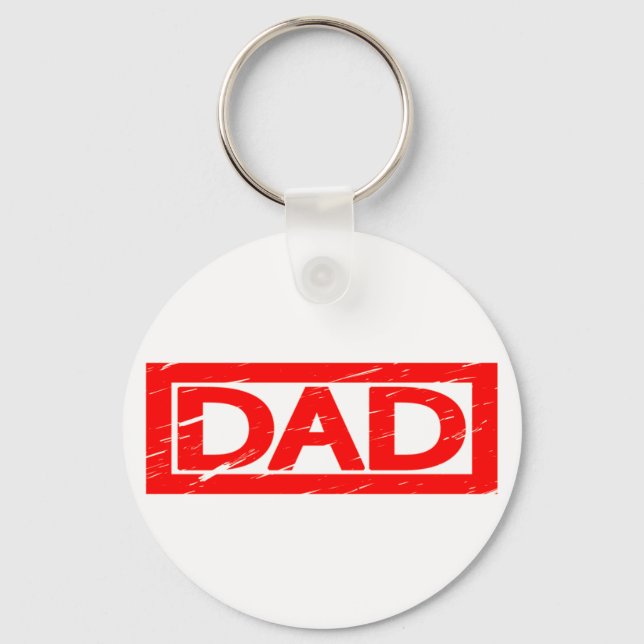 Dad Stamp Keychain (Front)