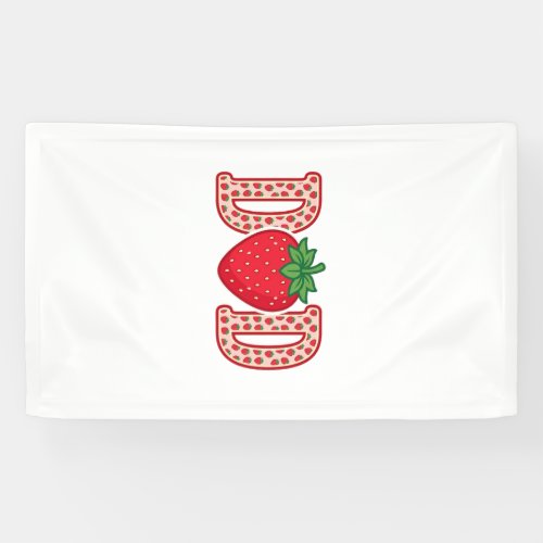 Dad Strawberry Lettering Vector Shirt Design_1 Banner