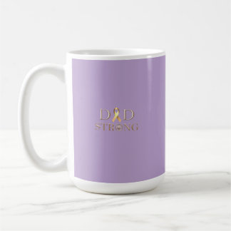 Dad Strong Cancer Awareness Mug – Inspirational Gi