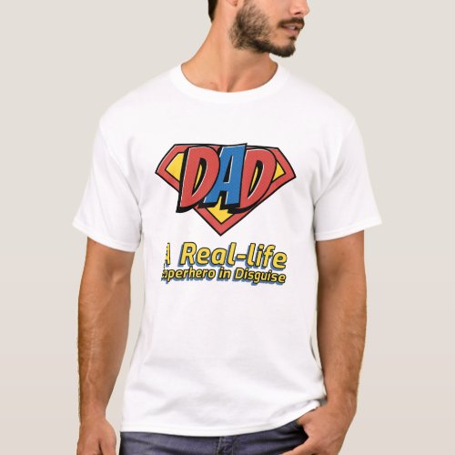 Dad Superhero T_Shirt