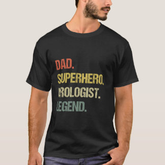 Dad superhero urologist legend T-Shirt