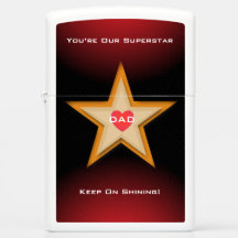 Dad Superstar Zippo Lighter