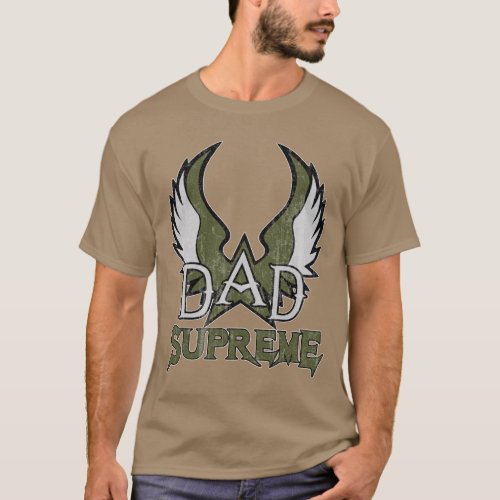 Dad Supreme green T_Shirt