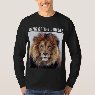 DAD T-SHIRTS, KING OF THE JUNGLE LION  T-Shirt