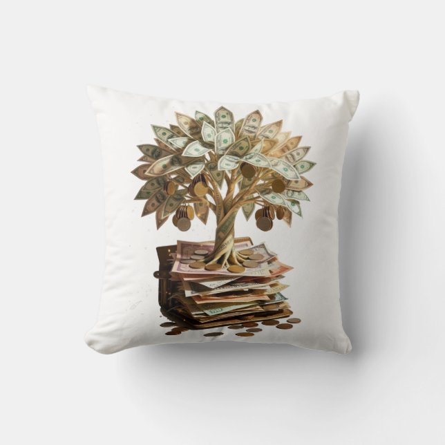 Dad Tax Collector T Shirt, Fees Collected Daily Throw Pillow (Front)