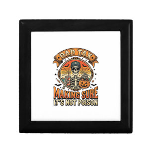 Dad Tax Funny Halloween Skeleton Candy_1 Gift Box