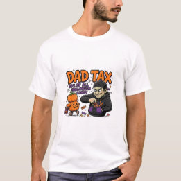 Dad Tax Halloween Candy T-Shirt