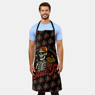 Dad Tax Making Sure It's Not Poison Skeleton Apron