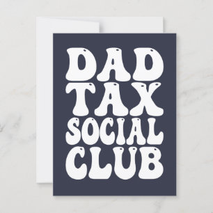 Dad Tax Social Club Postcard