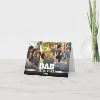 Dad Thank You Family Photo Gift Card