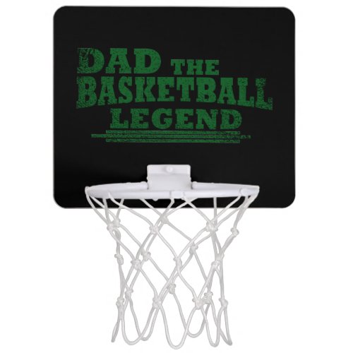 dad the basketball legend mini basketball hoop