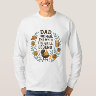 Dad the Grill Legend – Funny BBQ Gift Shirt