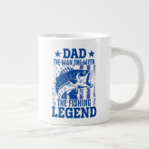 Spearfishing Heartbeat Spear Fishing Gift Dad Mom Coffee Mug, Zazzle