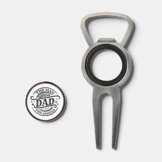 Dad - The Man, The Myth, The Legend Divot Tool