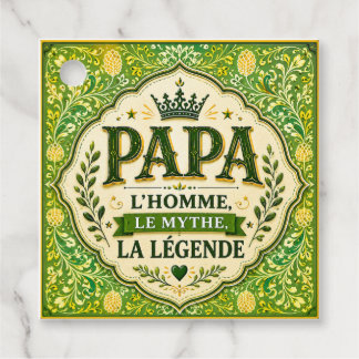 Dad, The Man, The Myth, The Legend Favor Tags