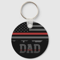 Dad Thin Red Line Firefighter Dad Gifts