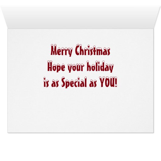 ***DAD*** THIS HAPPY PUP SAYS SPECIAL CHRISTMAS (Inside Horizontal (Bottom))