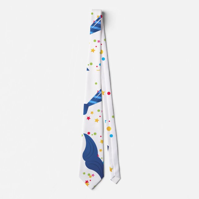 Dad tie blue color (Front)
