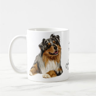 Dad to An Ausshole- Australian Shepherd Mug