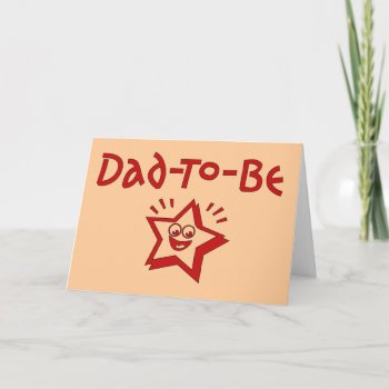Dad-to-be Card by orsobear at Zazzle