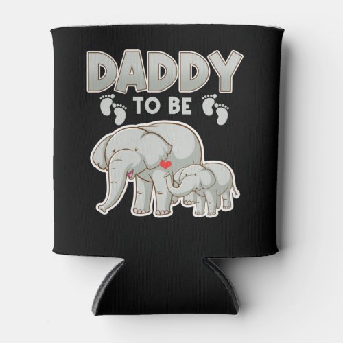 Dad To Be Elephant Baby Shower Can Cooler